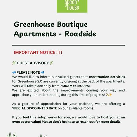 Greenhouse Siargao Roadside Boutique Apartments 卢纳将军城 外观 照片